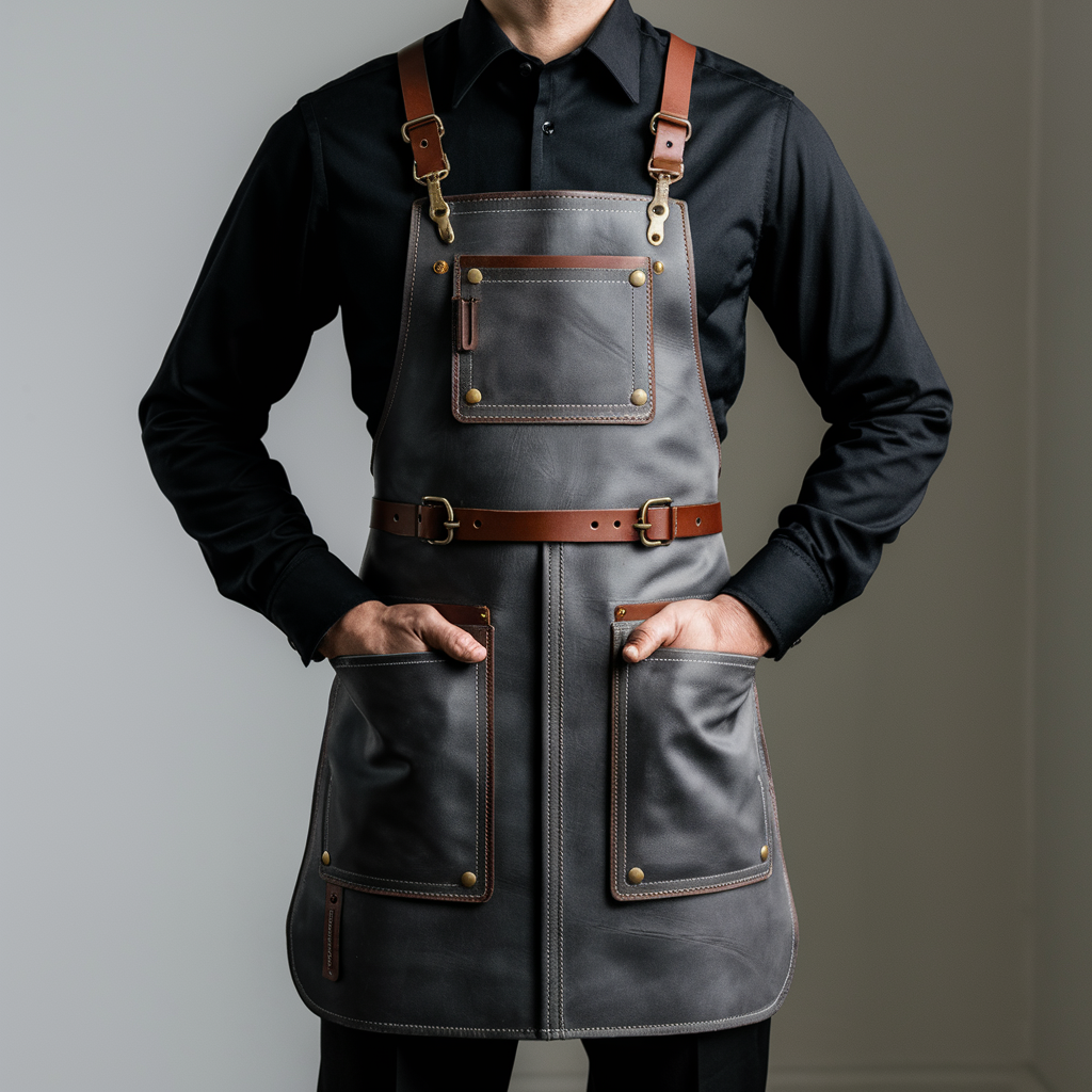 Titan Armor Blacksmith Leather Apron for Extreme Heat Protection image 0