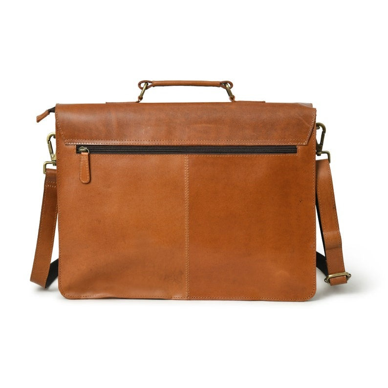 Christmas Gifts for Men-Handmade Leather Laptop Bag & Briefcase image 6
