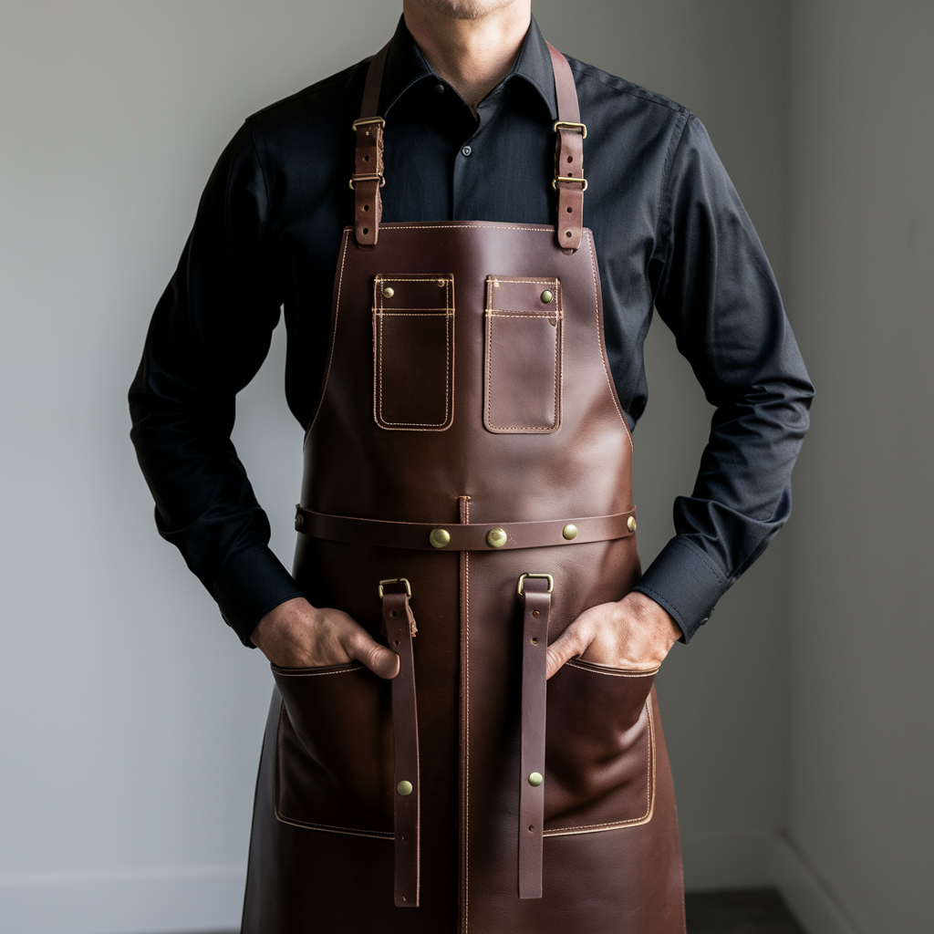Legacy Forge Blacksmith Leather Apron – Durable & Fire-Resistant image 0