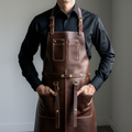 Legacy Forge Blacksmith Leather Apron – Durable & Fire-Resistant image 0