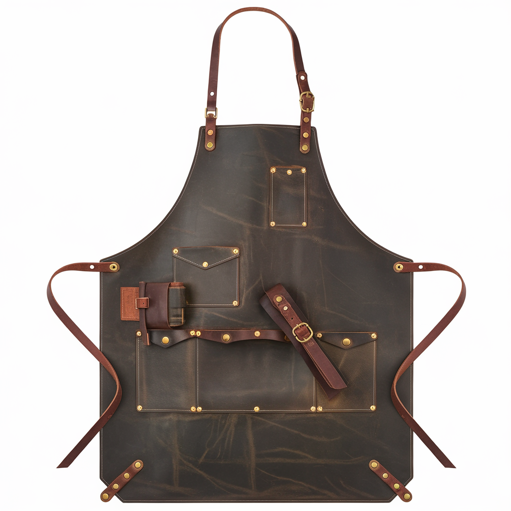 Baron’s Reserve Leather Apron | The Ultimate Bartender’s Essential image 0