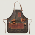 VelvetPour Luxury Leather Bar Apron | Designed for Cocktail Masters image 0