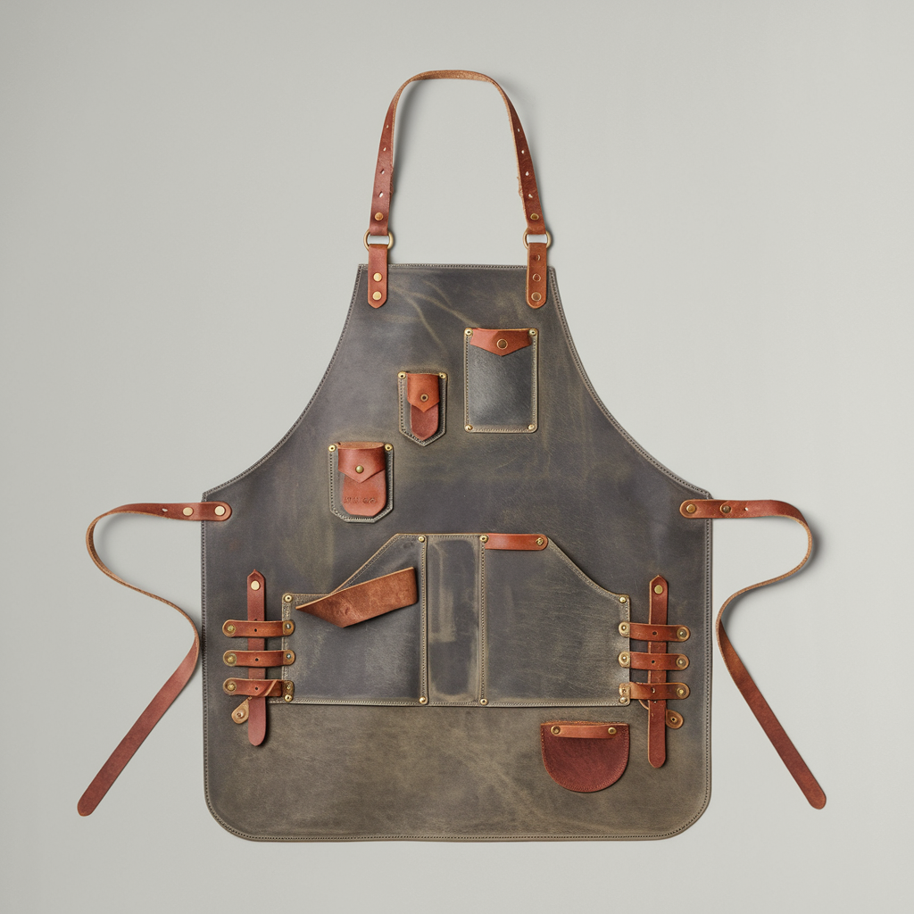 CocktailCraft Signature Leather Apron – Designed for the Modern Mixologist image 0