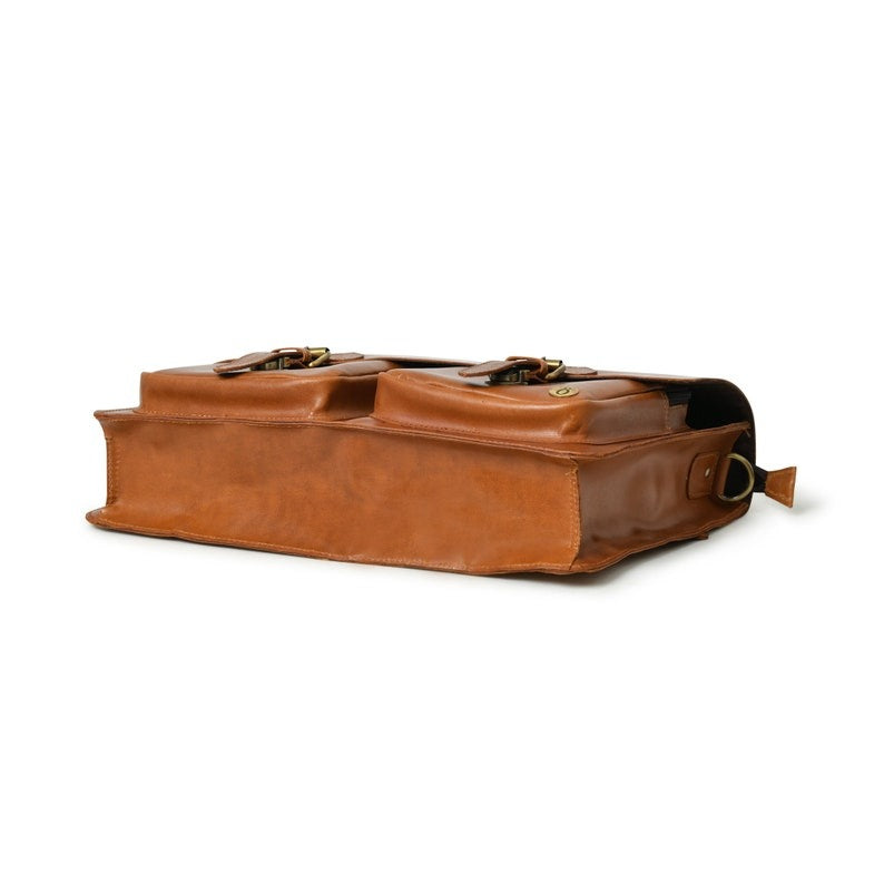 Christmas Gifts for Men-Handmade Leather Laptop Bag & Briefcase image 2