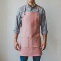 Evercraft Pink Crazy Horse Blacksmith Leather Apron image 0